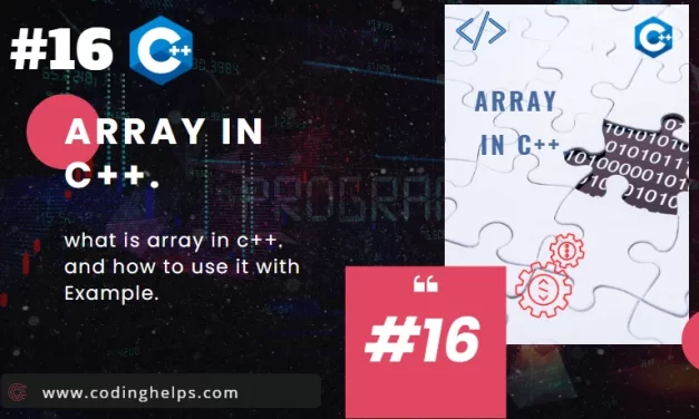 Array in c++