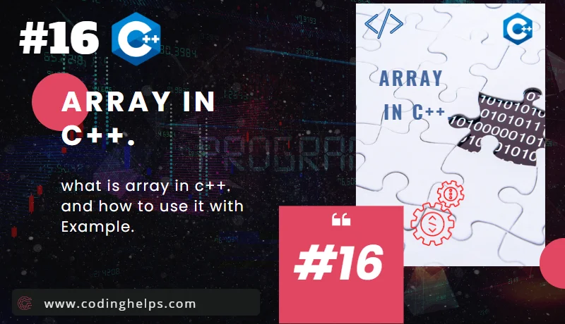 array in cpp