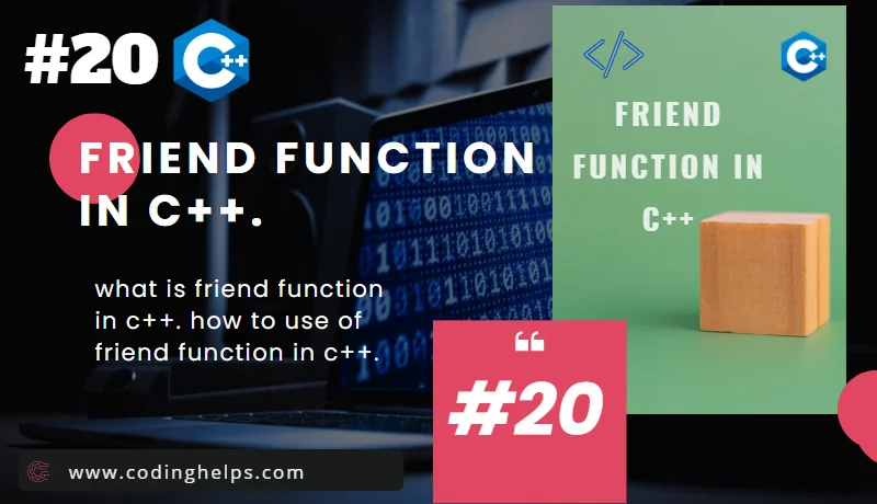 friend function in cpp