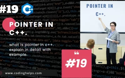 pointer in c++