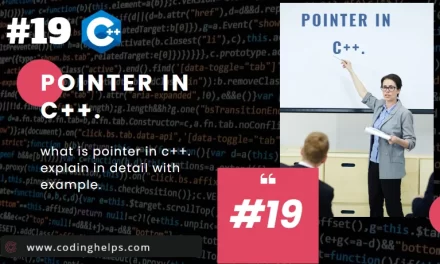pointer in c++