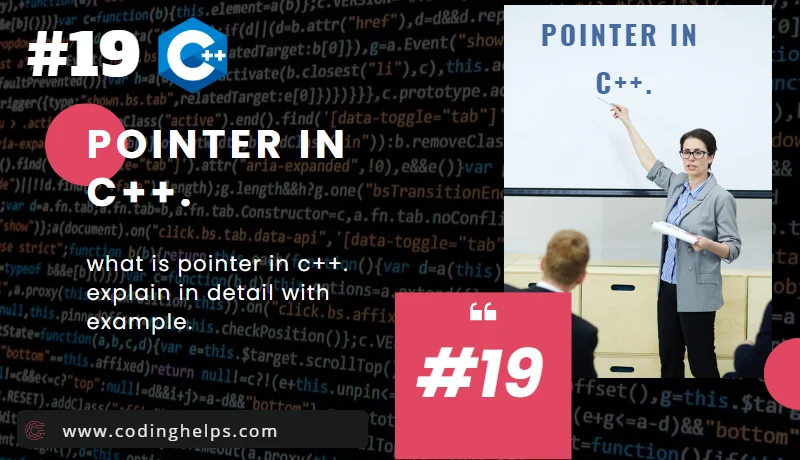 pointer in cpp