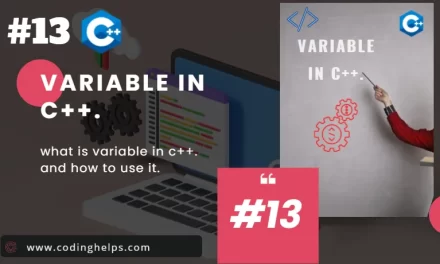 variable in c++