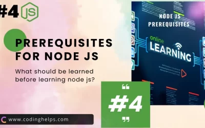 Prerequisites for learning node js