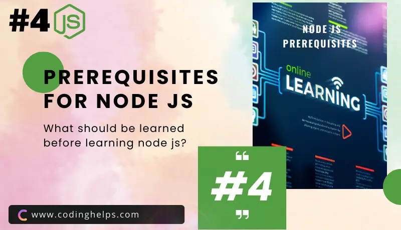 prerequisites for node js